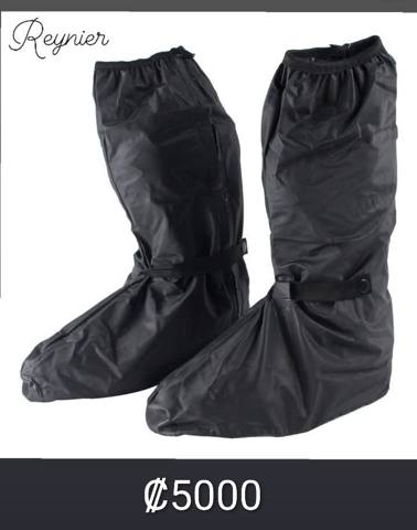 Cubrebotas impermeables negros